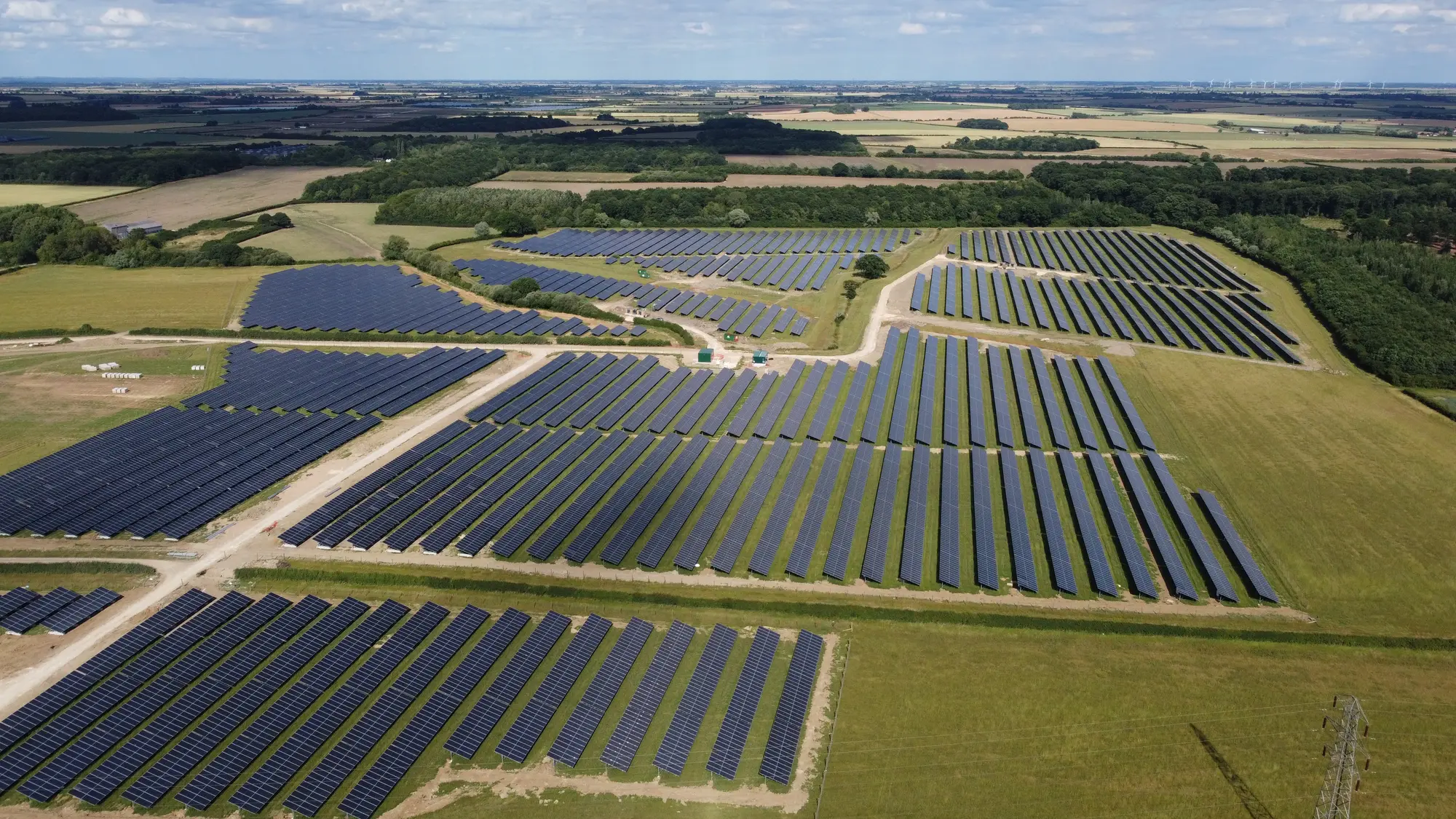 Utility-scale PV plant
